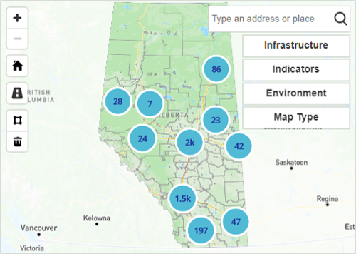 Alberta Site Selector Tool